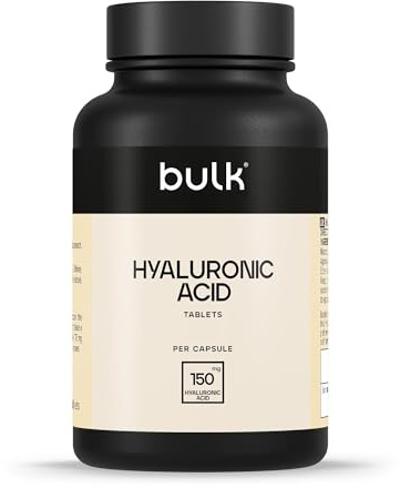 Bulk Hyaluronsäure Kapseln, 150 mg, 60 Tabletten, Verpackung Kann Variieren