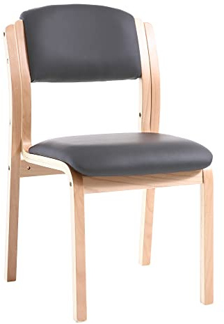 Teqler Wartezimmer-Stuhl anthrazit