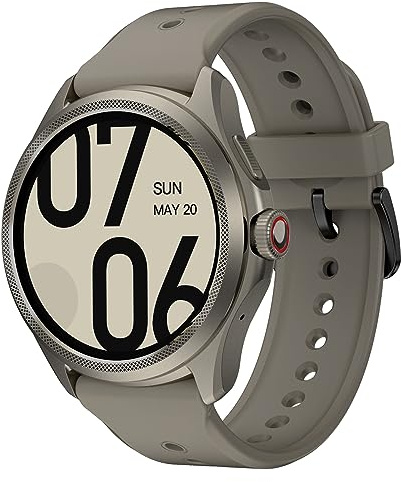 Ticwatch Pro 5 Android Smartwatch für Männer Snapdragon W5+ Gen 1 Wear OS Bis zu 80 Stunden Akkulaufzeit Gesundheit Fitness Tracking 5ATM Wasserbeständigkeit Kompass Nicht mit dem iPhone kompatibel
