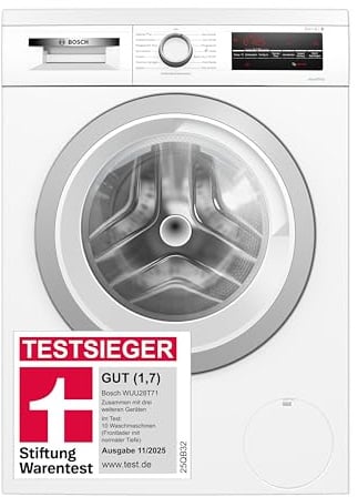 Bosch WUU28T71 Serie 6 Waschmaschine 8 kg Frontlader 1400 U/min Weiß