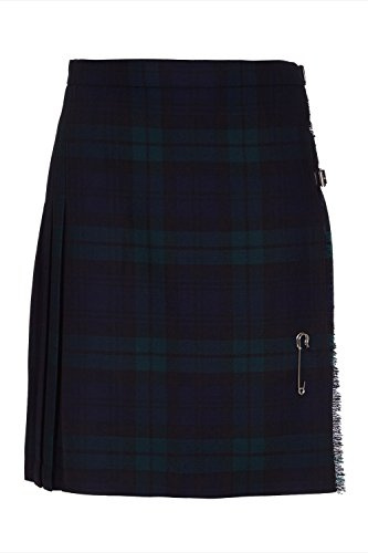 Oxfords Cashmere 100% Wolle Kurzer Kilt für Damen