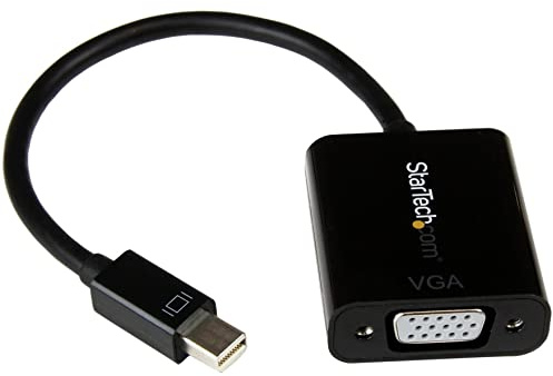 StarTech.com Mini DisplayPort 1.2 auf VGA Adapter / Konverter - 1920x1200 - mDP zu VGA für Laptop / MacBook