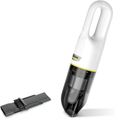 KÄRCHER Akku-Handstaubsauger CVH 2, kompakter und Leichter Krümelsauger für den schnellen Einsatz, Akku-Laufzeit: 10 min, inkl. 7,2 V Akku, USB-Ladegerät, 2-in-1-Fugendüse