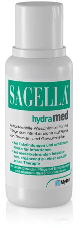 Sagella® Hydramed Intimwaschlotion, für Frauen in allen Lebensphasen mit erhöhtem Infektionsrisiko 500 ml