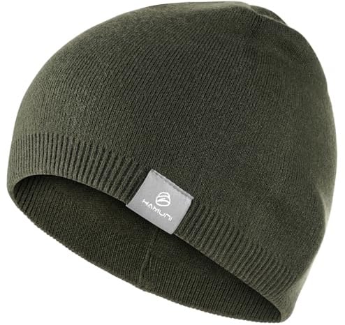 YANIKY Mütze Damen Thermo Mütze Herren Winter Beanie Mütze Strickmütze | Weich Mütze Bequeme Sportmütze Atmungsaktiv Wintermütze für Herren und Damen