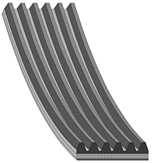 febi bilstein 28986 Keilrippenriemen, 1 Stück | Kompatibel mit: AUDI A4 B5, A4 B5 Avant, A6 C4, A6 C4 Avant, A8 D2, BMW 1, 1, 1 Cabriolet, 1 Coupe, 3, 3, 3 Cabriolet