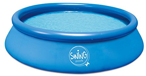 Ambientehome Quick Up Easy Aufstellpool, blau, 457 x 457 x 122 cm, 14159 L, 26022