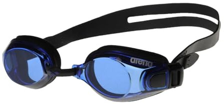 ARENA Zoom X-Fit Unisex-Schwimmbrille für Erwachsene, Schwimmbrille mit Großen Gläsern, mit Antibeschlag-Behandlung und UV-Schutz, Verstellbarer Nasensteg, Silikondichtungen
