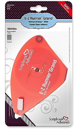 Scrapbook Adhesives by 3L E-Z Runner Großartig Kartusche nachfüllen, Rot, 45M