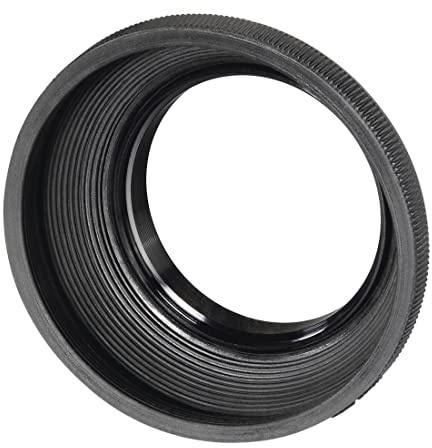 Hama Gegenlichtblende 62 mm (Gummi, faltbar, Universal Streulichtblende für Standard Objektive, mattierte Innenfläche, Filter Gewinde, Spiegelreflex, Systemkamera, Digitalkamera) schwarz