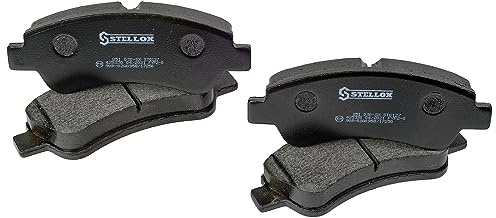 STELLOX 851 030-SX Bremsbelagsatz, Scheibenbremse (4 Stücke) – ECE-R90 Zertifizierung – vier Bremsbeläge pro Set – Für PKW und Nutzfahrzeuge