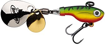 Berkley Pulse Spintail Perch Barsch Angelköder, Firetiger, 7 cm |14 g