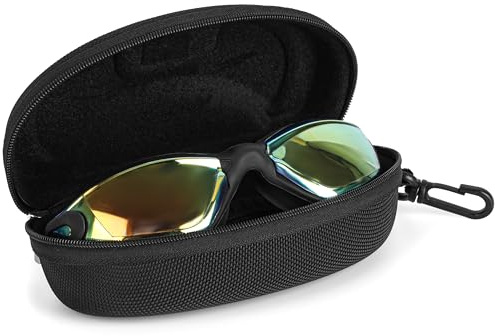 BEZZEE PRO Schwimmbrille - UV-Schutz & Antibeschlag Taucherbrille Erwachsene mit Etui - Kein Auslaufen & Verstellbare Silikon Riemen - Schwimmbrille für Damen Herren Jugendliche