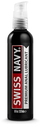 SWISS NAVY Premium Anal Silikon Schmiermittel, 8 Fl. Oz.