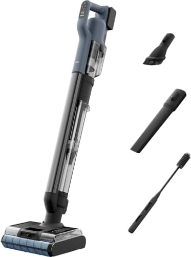 AEG 2-in-1 Nass- und Trocken Akku Staubsauger, Wischfunktion, Wet&Dry, kabellos, Hartboden, Selbstreinigung, Digitale Inverter-Motor, 18000 Pa, Intelligente Schmutzerkennung, Automodus, Blau, AW82U1DB