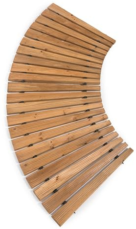 Plow & Hearth 52128 Gartenweg, Holz, gebogen, 1,2 m, Zedernholz