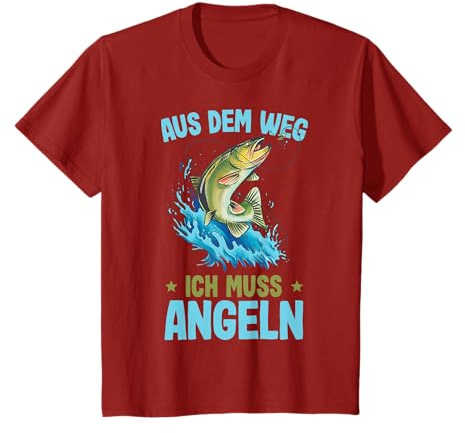 Kinder Angler T-Shirt Kinder | Jungen Angel T-Shirt