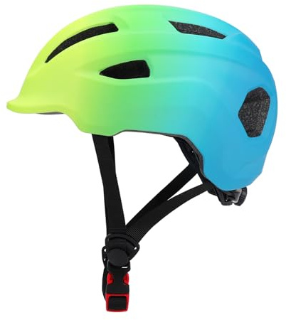 YOOXARMOR Fahrradhelm Kinder,Verstellbar Skaterhelm Reithelm Kinderhelm für 3-5-8 Jungen und Mädchen Kinderfahrradhelm Leicht Einstellbar 48-52CM für Fahrrad Roller Skateboard Scooter