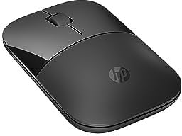 HP Z3700 kabellose Maus | 1200 optische Sensoren | bis zu 16 Monate Batterielaufzeit | 2.4 GHz oder Bluetooth Verbindung | Plug&Play | Schwarz