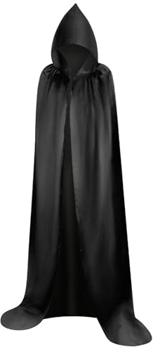 Myir Unisex Umhang mit Kapuze, Halloween Umhang für Erwachsene Cosplay Vampir Kostüm Halloween Kostüm