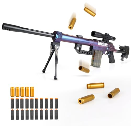 SK MISS Spielzeug Pistole, M200 Farbwechselnde Schaumstoff-Blaster, Spielzeugwaffen, Soft Foam Bullet Blaster Toy Guns, Geburtstags