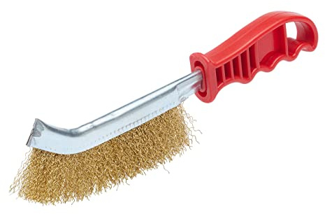 Fit For The Job Universal-Drahtbürste; Hochleistungsreinigung von Holz, Metall, Mauerwerk usw, Entfernung von Farbe und Schmutz, Reinigung von Rost, Gittern, Fliesen, Holz, Metall, Ziegel, Mauerwerk