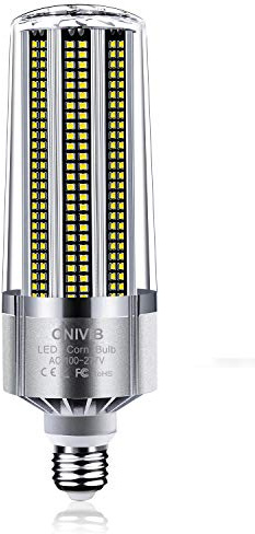 ONIVIB 200W LED lampen Glühbirnen, 24000 Lumen, 5000K Kaltweißes, E40 Basis | 2000W Äquivalent/Nicht Dimmbar/360°Winkel Tageslicht Licht/Energieeinsparung/50000H Lebensdauer/Für Garage Warehouse Factory
