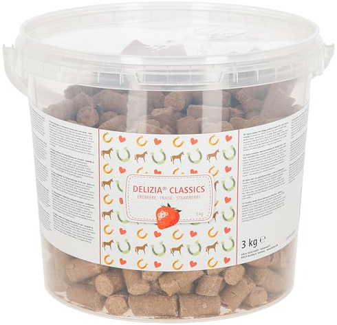 Kerbl Delizia Sweeties Erdbeere, 1er Pack (1 x 3 kg)