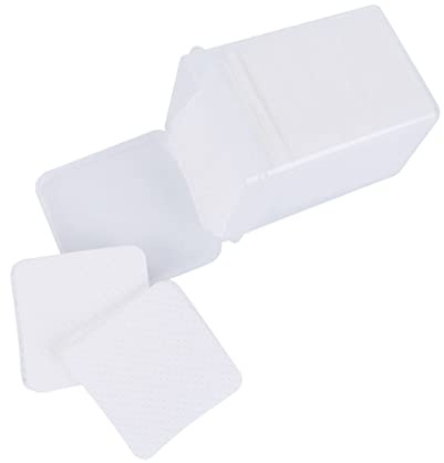 Wattepads aus Baumwolle für Kleberreinigung, Nägel, Wimpern
