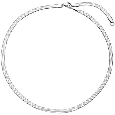 Purelei I'lalo Choker (Silber) – Elegante Kette aus Edelstahl – Verstellbare Länge 35/40 cm – Schmuck inspiriert von Hawaii – Designed in Germany