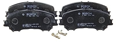 Bosch BP1735 - Auto Bremsbeläge vorne - Bosch-Qualität - für leises Bremsen mit wenig Staub - ECE-R90 zertifiziert - kupferfrei - 1 Set mit 4 Bremsbelägen