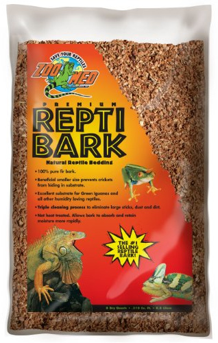 Zoo Med Repti Bark – Terrarium Decor, kleine natürliche Tannenrinde, wiederverwendbar, 8.8 l