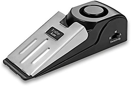 Mengshen 1-Pack Sicherheit Keil-Türstopper Alarmstopper Blockieren Reise-Sicherheitswarnung 120db (Packung mit 1) MS-M68