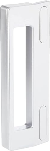 Recamania Türgriff Kühlschrank Universal | Kühlschrankgriff | Schraubenabstand 9,5 bis 17 cm | Kühlschrank und Gefrierschrank geeignet | Weiß