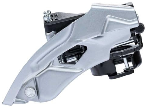 Shimano Altus FD-M370 Umwerfer 3x9-fach Schelle Dual-Pull schwarz Ausführung 66-69° Kettenstrebenwinkel 2016 Mountainbike