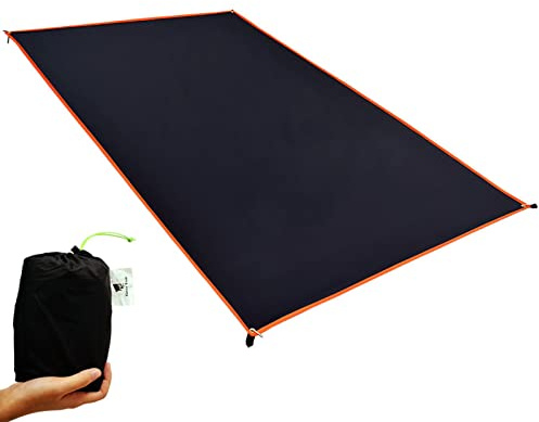 GEERTOP Zeltplane für 2 Personen, Ultraleicht, wasserdicht, für Camping, Wandern, Picknick (5 Größen)