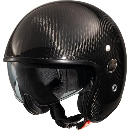 Craft Carbon Jethelm Classic SV – ECE 22/06 – 900g – Klar – Sonnenblende
