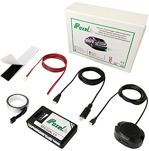 Proxel - Unsichtbare Elektromagnetische Parksensoren Hinten, EPS-DUAL 4.0, ohne Bohren der Stoßstange, Universell und Original-Kit