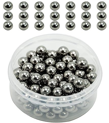 YUANHONGKEJI Paint Mixing Balls 150 Stück Mischkugeln | Edelstahl Shaker Acrylfarbe | Zubehör für Tabletop Wargames Miniaturmodellierung