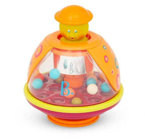 B. toys Poppitoppy, Marienkäfer-Ball-Popper mit Spiegel und Bällen | Marienkäfer-Ball-Popper mit 20 bunten Bällen und Spiegel im Inneren; hilft, Ursache und Wirkung kennenzulernen; 1+ Jahre