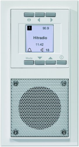 Honeywell Home Peha Unterputz-Radio im Aura-Design, weiß, D 20.485.02
