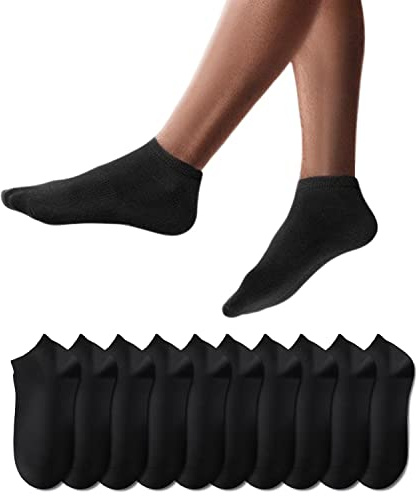 YouShow Sneaker Socken Herren Damen 10/20 Paar Kurzsocken Baumwolle | 81% Baumwolle, OEKO-TEX 100, sicherer Sitz ohne Verrutschen, verstärkte Spitze und Ferse, feuchtigkeitsregulierend