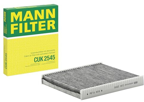 MANN-FILTER CUK 2545 Innenraumfilter/Kabinenluftfilter - Pollenfilter mit Aktivkohle - für Pkw + Transporter
