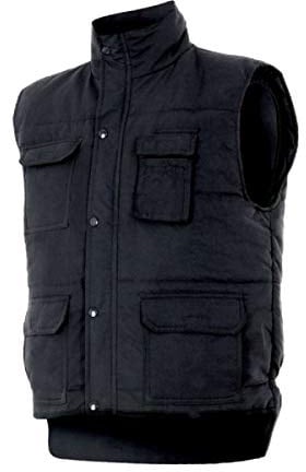 Velilla Serie 108 - Mehrtaschenweste (Größe L) Farbe schwarz