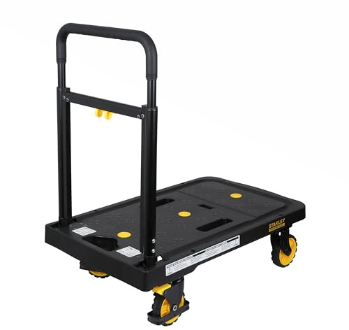 STANLEY FATMAX Plattformwagen FXWT-712 aus Aluminium - Kapazität 135 Kilo