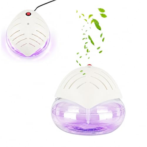 Lufterfrischer Raumluftreiniger - Unabhängiger Steuerschalter Lufterfrischer mit Lonisator, 2 in 1 Duftzerstäuber & Airfresher Bowl, air purifier bis 60 m², Raucherzimmer, Wohnzimmer, Büro, Unter 40dB