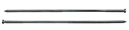 SN-TEC Spezial Fensterrahmenschrauben/Fensterbauschrauben Teilgewinde 7,5x300 mm (10 Stück)