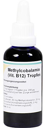 METHYLCOBALAMIN Vitamin B12 Tropfen 50 ml