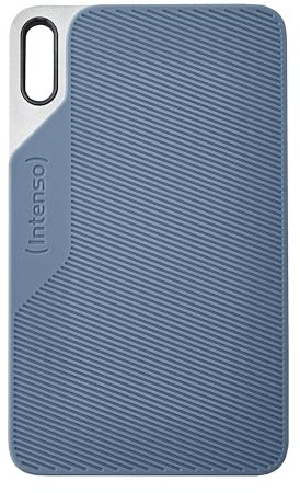 Intenso Externe SSD TX100 500GB – USB 3.2 Gen 1x1 (5 Gbps), bis zu 500 MB/s – schneller Speicher für PC, Laptop, Mac, PS5, PS4 & Xbox – kompakt & stoßfest