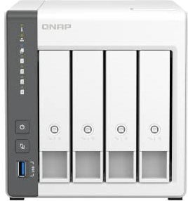 Servidor Nas - Qnap - TS-433 - 4 Bah?as - 4 gb